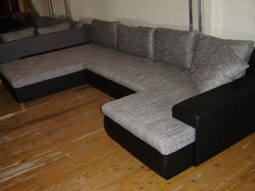 Univerzální sedací souprava s taburetem | Kvalitní a levný nábytek z outletu, bazar nábytku | Euronábytek Praha