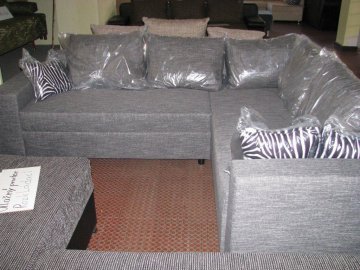 Rohová sedačka rozkládací 256x165, šedá | Kvalitní a levný nábytek z outletu, bazar nábytku | Euronábytek Praha