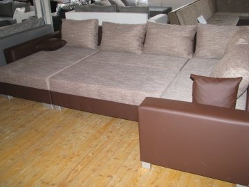 Rozkládací sedací  souprava do tvaru U | Kvalitní a levný nábytek z outletu, bazar nábytku | Euronábytek Praha