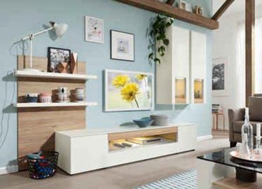 Luxusní značková obývací stěna sleva 80% | Kvalitní a levný nábytek z outletu, bazar nábytku | Euronábytek Praha