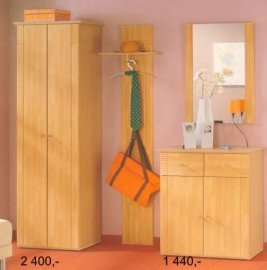 Skříňky krémová - ořech | Kvalitní a levný nábytek z outletu, bazar nábytku | Euronábytek Praha